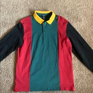 Colorful long sleeve shirt